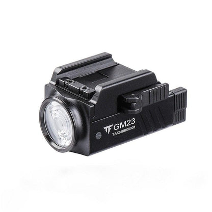 Rechargeable Spotlight Flashlight Waterproof  Adjustable High Lumen Super Bright USB LED Tactical Flashlight Gift Giving Torch Rail Mounted Flashlight For Outdoor Camping Hiking Fishing Jogging Walking