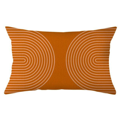 Rectangle Cushion Cover Cotton Fine Linen Pillowcase Brilliant Decorative Lined Linen Comfortable Cushion Covers Throw Pillow Cases For Sofa Pillows Baby Family Home Accessories