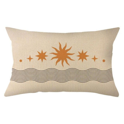 Rectangle Cushion Cover Cotton Fine Linen Pillowcase Brilliant Decorative Lined Linen Comfortable Cushion Covers Throw Pillow Cases For Sofa Pillows Baby Family Home Accessories
