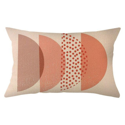 Rectangle Cushion Cover Cotton Fine Linen Pillowcase Brilliant Decorative Lined Linen Comfortable Cushion Covers Throw Pillow Cases For Sofa Pillows Baby Family Home Accessories