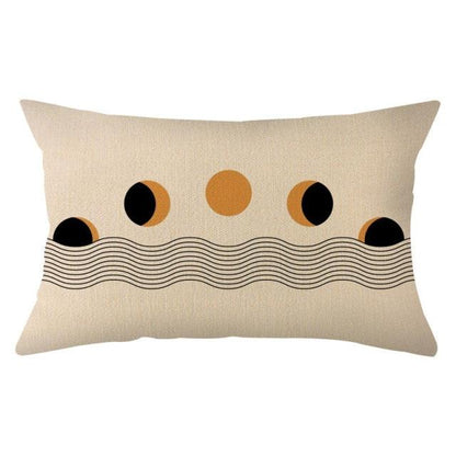 Rectangle Cushion Cover Cotton Fine Linen Pillowcase Brilliant Decorative Lined Linen Comfortable Cushion Covers Throw Pillow Cases For Sofa Pillows Baby Family Home Accessories