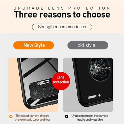 Redmi Note10 Pro Case Leather Car Magnetic Holder Cover For Xiaomi Redmi Note 10 11 Pro 11S 10S 10T Soft Frame Shockproof Luxury Pattern Leather Slim Protective Case