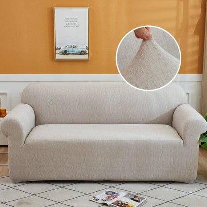 Refreshing Style Slipcover Sofa Cover Sectional Elastic Couch Case For Different Sofa All-Inclusive Slip-Resistant Living Room Stretch Loveseat Slipcover Washable Furniture Protector
