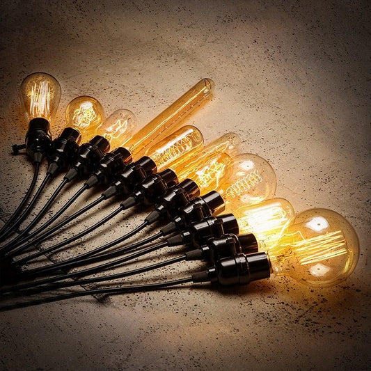 Retro Edison Light Bulb Vintage Edison Lamp Vintage Incandescent  Edison Light Bulbs Edison Filament Light Bulb Dimmable Warm White Different Shape Light