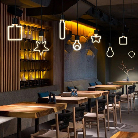 Retro LED Edison Bulb Soft Filament Home LED Lamp Incandescent Bulb Vintage LED Filament Bulbs Non Dimmable Clear Glass Holiday Decoration