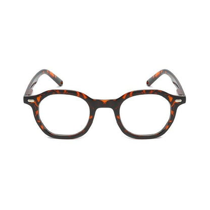 Retro Reading Eyeglasses Men Women HD Round Frame Reading Glasses Presbyopia Eyewear With Spring Hinge Vintage Round Frame Eyeglasses For Men Women  Diopter +1 1.5 2 2.5 3 3.5