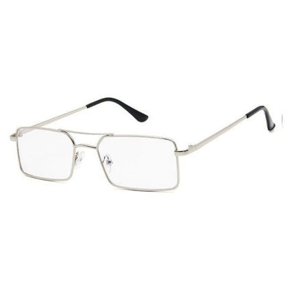 Retro Summer Rectangle Sunglasses For Women Glasses Style New Vintage Design Sun Glasses Metal Lightweight Frame Glasses For Women