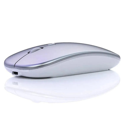 Retro Wireless Mouse RGB Rechargeable Mouse Wireless Computer Mute Mouse Portable Mobile Optical Office Mouse with USB LED Backlit Gaming Office Mouse Laptop
