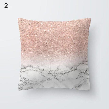 Rose Gold Beautiful Pillow Cover Cushion Home Decorative Colorful Print Cozy Pillow Cases Pineapple Pink Cushion Cover