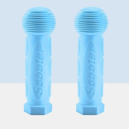 Rubber Bike Bicycle Handle Bar Grips Tricycle Scooter Handlebar For Kids Child Colorful Non-Slip Cycling Handlebar Grips New Kids Bike Security Grips With Impact Protection For Balance Bikes