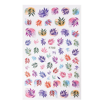 Sexy Lady Shaped 3D Nail Stickers Character Face Image Leaves Flower Decals Slider Black White Nail Art Decoration Manicure Decoration Nail Art Supplies 3D Self-Adhesive Nail Decals Designer Nail Stickers for Acrylic Nails