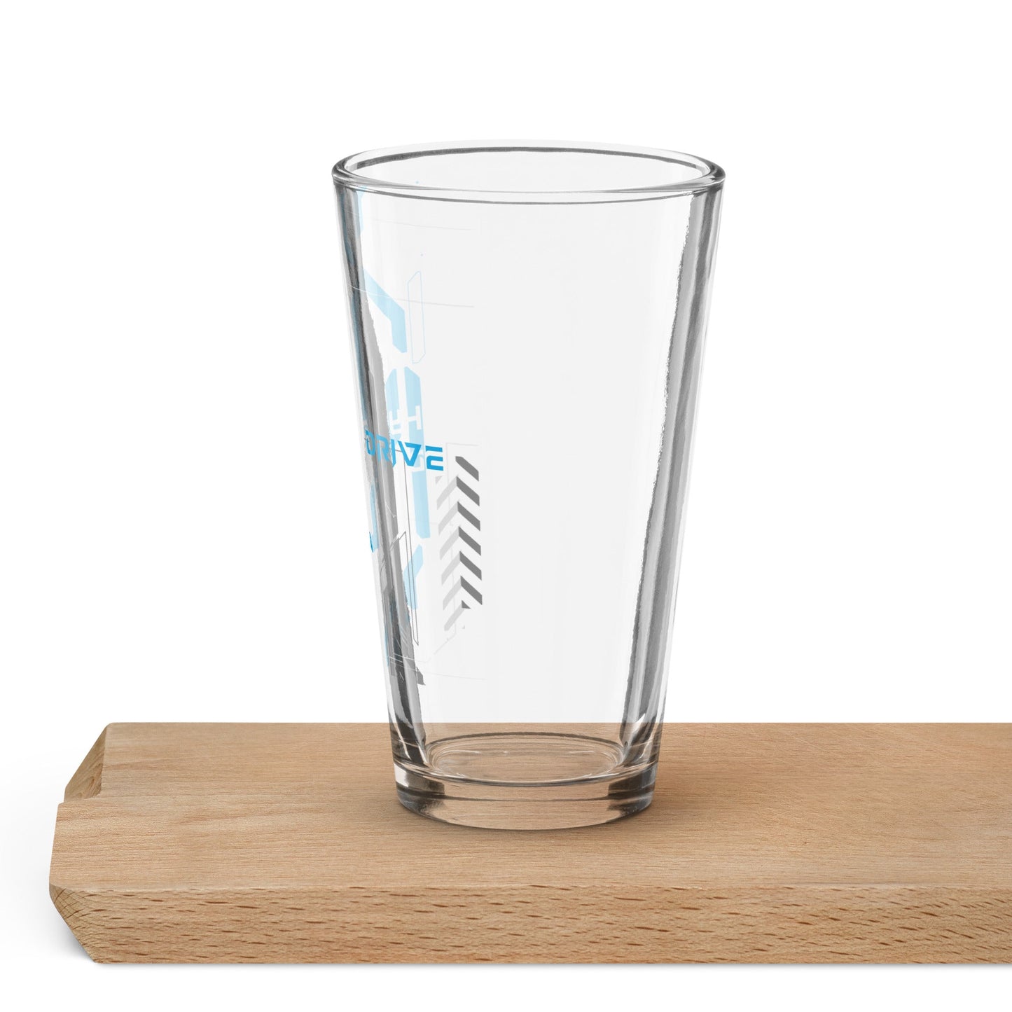 Hyperdrive Shaker pint glass