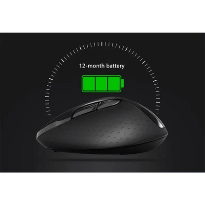 Silent Laptop Wireless Mouse Adjustable DPI Stylish Easy Switch Bluetooth 2.4GHz Mouse For Computer