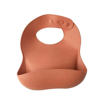 Silicone Bibs For Kids Newborn Baby Feeding Tableware Waterproof  Baby Bibs For Toddler Bib For Kids