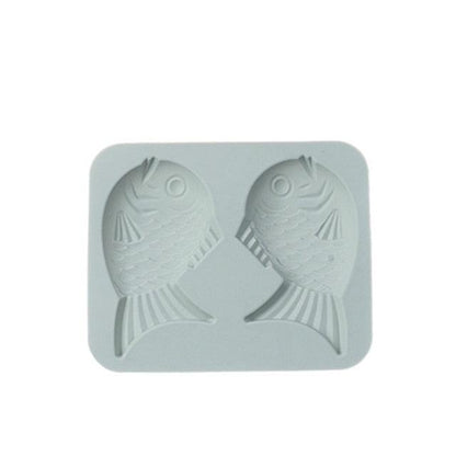 Silicone Fish Shape Cake Mould Fondant Mold Chocolate Cupcake Soap Molds Candy Craft Cookie Kitchen Accessories Fish Pattern Silicone Baking Mould Chocolate Mold Dessert Mold Nonstick Jelly Pudding Cake Mold Ice Cube For Home Kitchen