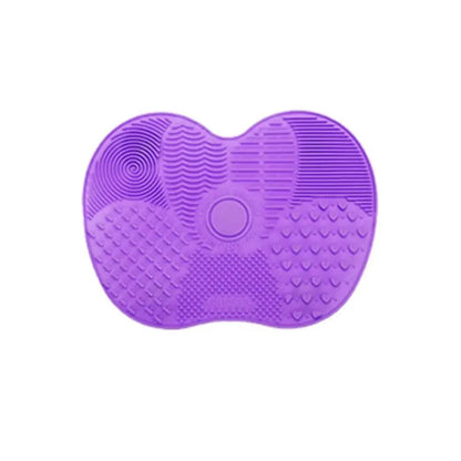 Silicone Makeup Brush Cleaning Pad -  Portable Makeup Cleaning Washing Tool Scrubber