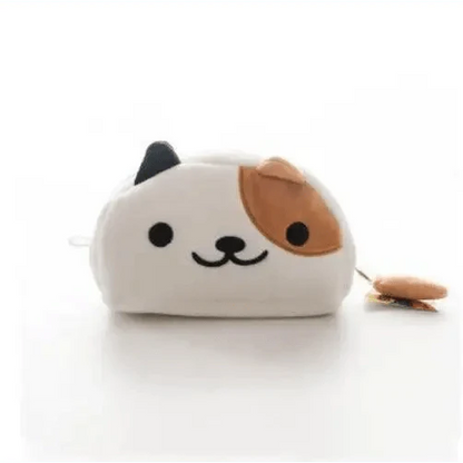 Simple Cartoon Pencil Pouch Design Soft Large Capacity Student Pencil Box Cute Pen Organizer