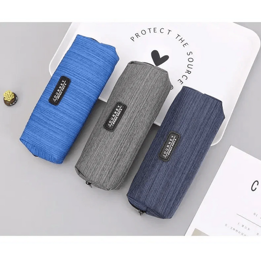 Simple Small Square Waterproof Pencil Case Stationery Case For Students Unique Pencil School Case