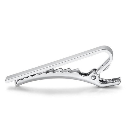Simple Tie Clip Men Metal Copper Necktie Bar Clip Gold Silver Black 3 Bright Colors Best Gifts For Your Father Lover And Friends  Simple Classic Bar Clasp Practical Necktie Accessories Fashion Men Tie Clips Luxury Clothing Jewelry