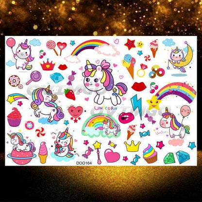 Small 3D Dinosaur Temporary Sticker Tattoos Colorful Tiny Tattoos For Party Children
