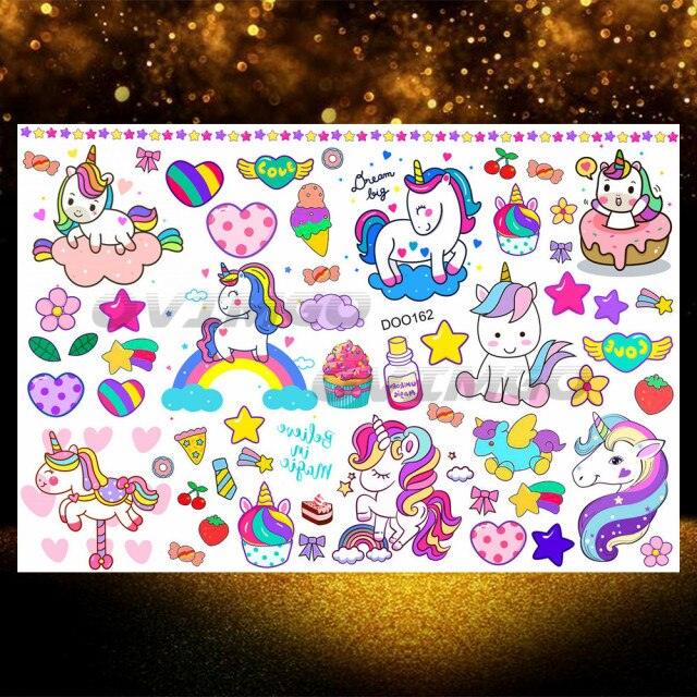 Small 3D Dinosaur Temporary Sticker Tattoos Colorful Tiny Tattoos For Party Children