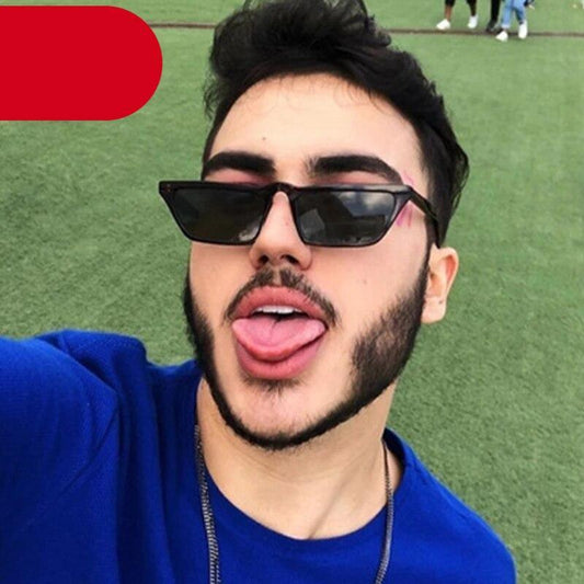 Small Colorful Design Sunglasses For Men Luxury Comfort Frame UV400 Glasses For Women/Men Attractive Trendy Anti-reflective Eyewear Ideal For Driving