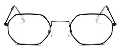 Small Polygon Women Men Sunglasses Delicate Metal Polygon Sunglasses For Women Classic Retro Small Size Frame Women Sunglasses Design Glasses for Men