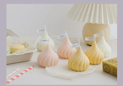 Small Whirlwind Candle  Wedding Decoration Aromatherapy Candle Home Decor Natural Paraffin Wax Long Lasting Aromatherapy Candles Stress Relief For Women