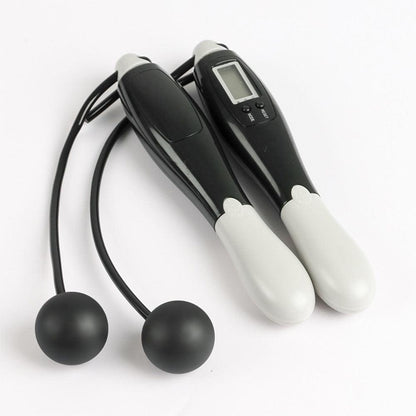 Smart Creative Counting Skipping Rope Wireless Skip Rope Electronic Digital Lose Weight Cordless Jump Ropes Weighted Cordless Jump Rope For Fitness Jump Rope Counter Adjustable Speed Skipping Rope For Men Women