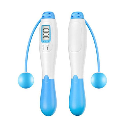 Smart Creative Counting Skipping Rope Wireless Skip Rope Electronic Digital Lose Weight Cordless Jump Ropes Weighted Cordless Jump Rope For Fitness Jump Rope Counter Adjustable Speed Skipping Rope For Men Women