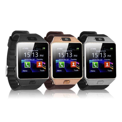 Smartwatch Support Card SIM Camera Sport Bluetooth Wristwatch Women Smart Watch Activity Fitness Tracker For Women Men Smartwatch For Android & iOS Phones Heart Rate Monitor Waterproof Fitness Watch