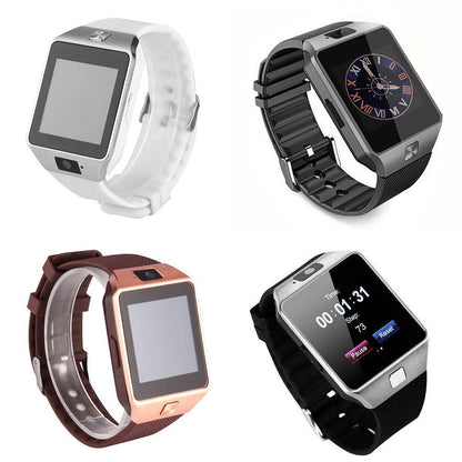 Smartwatch Support Card SIM Camera Sport Bluetooth Wristwatch Women Smart Watch Activity Fitness Tracker For Women Men Smartwatch For Android & iOS Phones Heart Rate Monitor Waterproof Fitness Watch