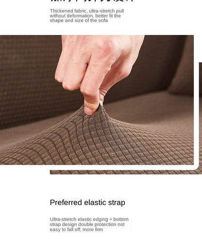 Sofa Cover Waterproof Waffle Sofa Cover All-Inclusive Thick  Sofa Towel Waterproof Sofa Cushion Waterproof Couch Cover Dual Waterproof Sofa Cover Stretch Jacquard Sofa Slipcover Leakproof Furniture Protector For Kids