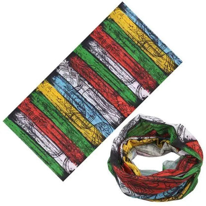 Soft And Comfortable Silk Scarf Unisex Magic Scarf Outdoor Sports Bicycle Headband Bike Cycling Neck Tube Warmer Riding Bandanas Face Mask