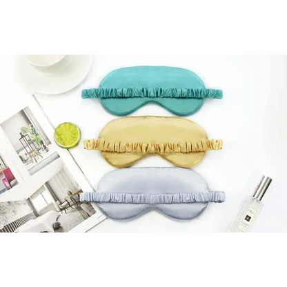 Soft  Silk Sleep Eye Mask Portable Travel Eye Patch Nap Eye Patch Super Smooth Eye Mask Eye Cover Sleeping Mask Night