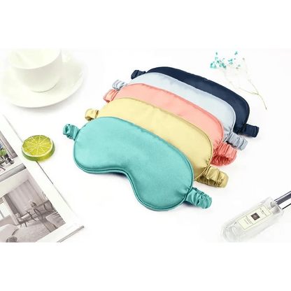 Soft  Silk Sleep Eye Mask Portable Travel Eye Patch Nap Eye Patch Super Smooth Eye Mask Eye Cover Sleeping Mask Night