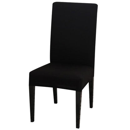 Solid Color Chair Cover Stretch Spandex Seat Cover For Office Wedding Banquet Hotel Home Chair Covers Banquet Chair Seat Protector Slipcover For Home Party Hotel Wedding Ceremony
