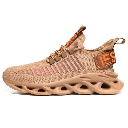 Sport New Mens Sneakers Breathable Running Shoes Outdoor Running Tennis Blade Sneakers Sport Fashion Comfortable Casual Couples Gym Mens Casual Walking Sneakers