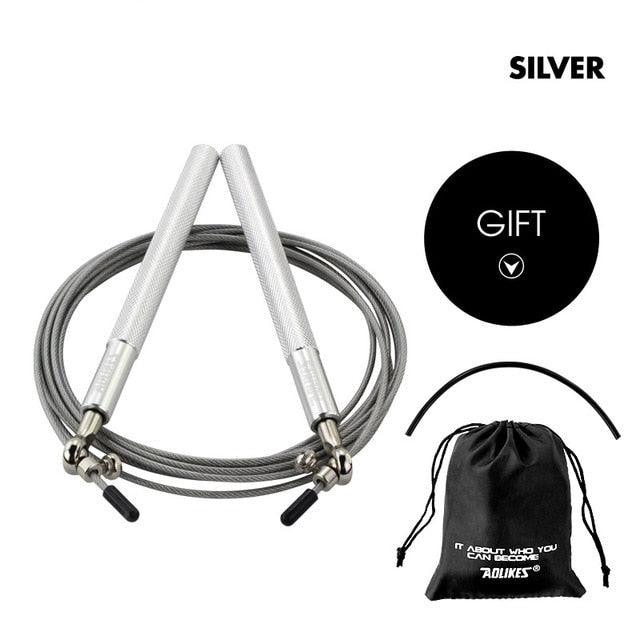 Sport Speed Jump Rope Professional Skipping Rope Adjustable Length Ergonomic Design Jumping Ropes For Speed Workout Ideal For Boxing Fitness Skip Workout Training