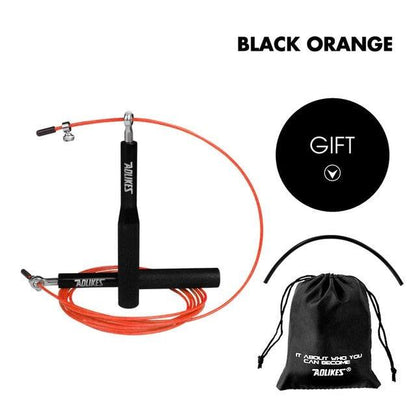 Sport Speed Jump Rope Professional Skipping Rope Adjustable Length Ergonomic Design Jumping Ropes For Speed Workout Ideal For Boxing Fitness Skip Workout Training
