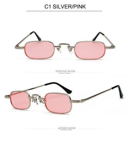 Square Sunglasses For Rectangle Sunglasses for Women Fashion Frameless Square Glasses for Men Ultralight UV400 Eyewear Unisex Rectangle Rimless Square sunglasses