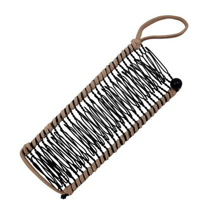 Stretch Banana Clip Double Side Lazy Women Hair Comb Easy Thick Curly Hair Styling Tool Ponytail Mohawk Bun Maker Accessories For Curly Hair Women