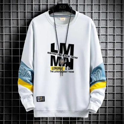 Style Hip Hop Casual Sweatshirts Streetwear Male Hoodies For Winter Casual Wear Party Wear Fashion Street Sweater Men's Casual Men's Trend Long Sleeve Hoodie