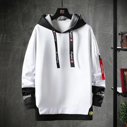 Style Hip Hop Casual Sweatshirts Streetwear Male Hoodies For Winter Casual Wear Party Wear Fashion Street Sweater Men's Casual Men's Trend Long Sleeve Hoodie