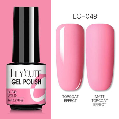Stylish Blue Womens Nail Gel Polish Permanent UV Gel Popular High Quality Colorful Nail Polish Gel For Girls