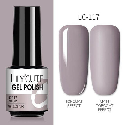 Stylish Blue Womens Nail Gel Polish Permanent UV Gel Popular High Quality Colorful Nail Polish Gel For Girls