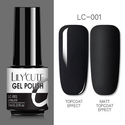 Stylish Blue Womens Nail Gel Polish Permanent UV Gel Popular High Quality Colorful Nail Polish Gel For Girls
