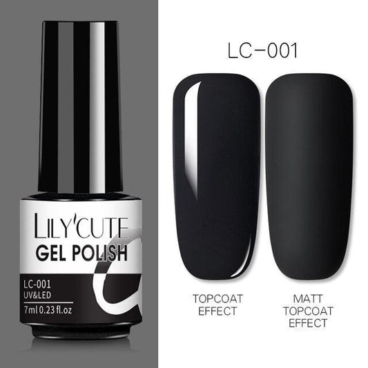 Stylish Blue Womens Nail Gel Polish Permanent UV Gel Popular High Quality Colorful Nail Polish Gel For Girls