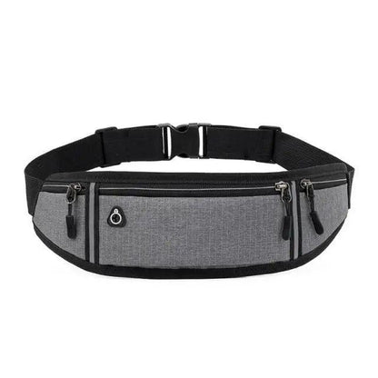 Stylish Design Unisex Waterproof Money Belt Bag Elegant Waist Pack Bag for Hiking Fitness Cycling Workout Gym Reflective Runners Belt Jogging Pocket Belt