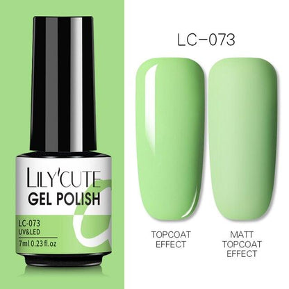 Stylish Gel Nail Polish UV LED Gel Popular Colorful New Fashion Art Manicure Set 120 Colors